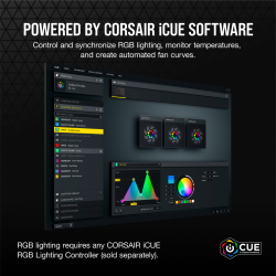 VENTILADOR CAJA CORSAIR SP SERIES SP140 RGB ELITE 140MM CON AIRGUIDE SINGLE PACK CO-9050110-WW