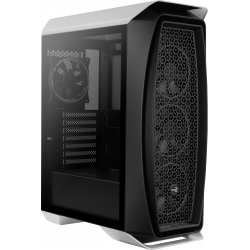 AEROCOOL AERO ONE ECLIPSE BLACK ATX, 4x12CM ECLIPSE ARGB FANS, TEMPERED GLASS, FRONT MESH, FULL WATERCOOLING SUPPORT