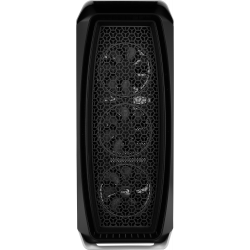 AEROCOOL AERO ONE ECLIPSE BLACK ATX, 4x12CM ECLIPSE ARGB FANS, TEMPERED GLASS, FRONT MESH, FULL WATERCOOLING SUPPORT