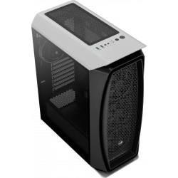 AEROCOOL AERO ONE ECLIPSE BLACK ATX, 4x12CM ECLIPSE ARGB FANS, TEMPERED GLASS, FRONT MESH, FULL WATERCOOLING SUPPORT