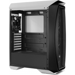 AEROCOOL AERO ONE ECLIPSE BLACK ATX, 4x12CM ECLIPSE ARGB FANS, TEMPERED GLASS, FRONT MESH, FULL WATERCOOLING SUPPORT