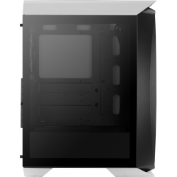 AEROCOOL AERO ONE ECLIPSE BLACK ATX, 4x12CM ECLIPSE ARGB FANS, TEMPERED GLASS, FRONT MESH, FULL WATERCOOLING SUPPORT
