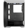 AEROCOOL AERO ONE ECLIPSE BLACK ATX, 4x12CM ECLIPSE ARGB FANS, TEMPERED GLASS, FRONT MESH, FULL WATERCOOLING SUPPORT