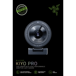 Razer Kiyo Pro cámara web 2,1 MP 1920 x 1080 Pixeles USB Negro