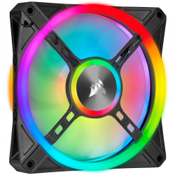 Corsair CO-9050099-WW ventilador de PC Carcasa del ordenador 14 cm Negro, Gris