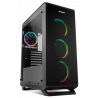 NOX NXHUMMERTGF carcasa de ordenador Midi Tower Negro