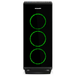 NOX NXHUMMERTGF carcasa de ordenador Midi Tower Negro