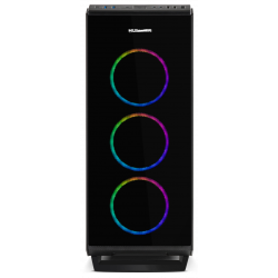 NOX NXHUMMERTGF carcasa de ordenador Midi Tower Negro