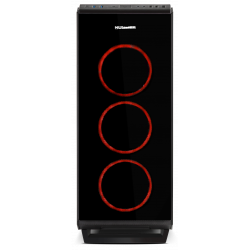 NOX NXHUMMERTGF carcasa de ordenador Midi Tower Negro
