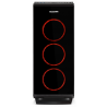 NOX NXHUMMERTGF carcasa de ordenador Midi Tower Negro