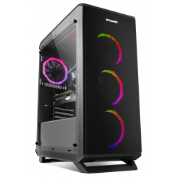 NOX NXHUMMERTGF carcasa de ordenador Midi Tower Negro