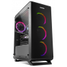 NOX NXHUMMERTGF carcasa de ordenador Midi Tower Negro