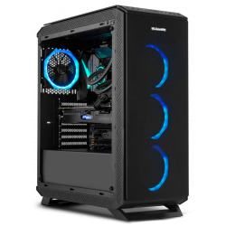 NOX NXHUMMERTGF carcasa de ordenador Midi Tower Negro