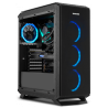 NOX NXHUMMERTGF carcasa de ordenador Midi Tower Negro