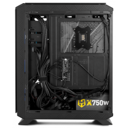 NOX NXHUMMERTGF carcasa de ordenador Midi Tower Negro