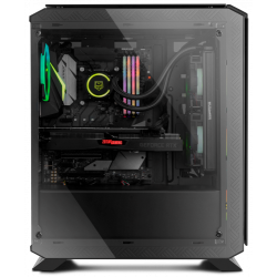 NOX NXHUMMERTGF carcasa de ordenador Midi Tower Negro