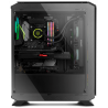 NOX NXHUMMERTGF carcasa de ordenador Midi Tower Negro