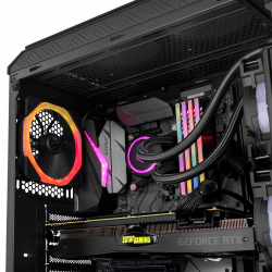 NOX NXHUMMERTGF carcasa de ordenador Midi Tower Negro