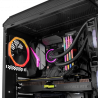 NOX NXHUMMERTGF carcasa de ordenador Midi Tower Negro