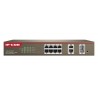IP-COM Networks S3300-10-PWR-M switch Gestionado L2 Fast Ethernet (10/100) Gris Energía sobre Ethernet (PoE)