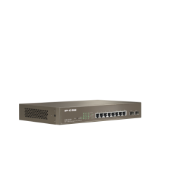 IP-COM Networks G3210P switch Gestionado Gigabit Ethernet (10/100/1000) Gris 1U Energía sobre Ethernet (PoE)
