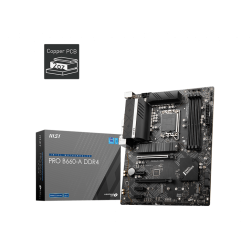 MSI PRO B660-A DDR4 placa...