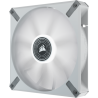 Corsair ML140 LED ELITE Carcasa del ordenador Ventilador 14 cm Blanco 1 pieza(s)