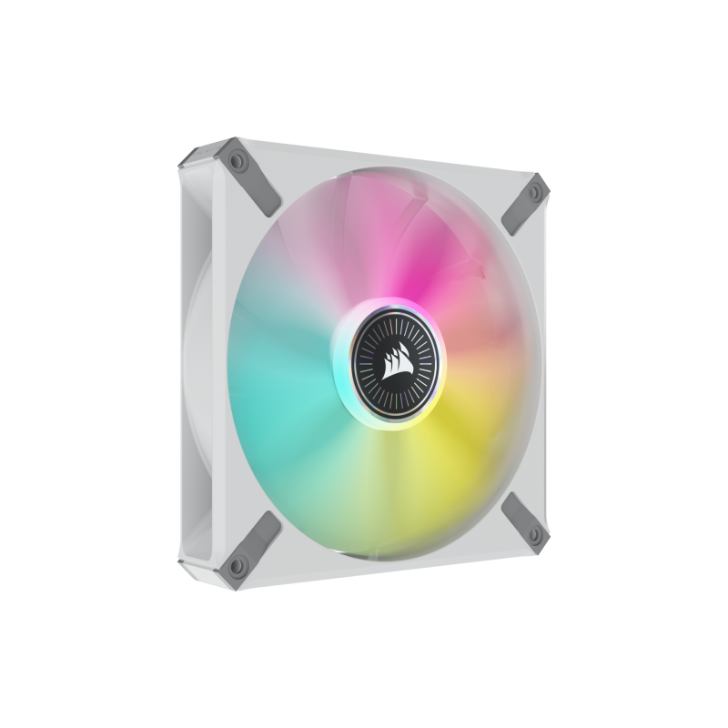 Corsair iCUE ML140 RGB ELITE Carcasa del ordenador Ventilador 14 cm Blanco 2 pieza(s)