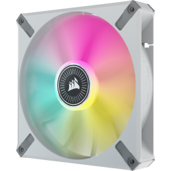 Corsair iCUE ML140 RGB ELITE Carcasa del ordenador Ventilador 14 cm Blanco 2 pieza(s)