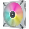 Corsair iCUE ML140 RGB ELITE Carcasa del ordenador Ventilador 14 cm Blanco 2 pieza(s)