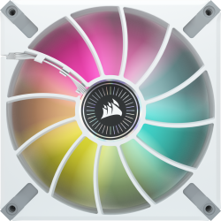 Corsair iCUE ML140 RGB ELITE Carcasa del ordenador Ventilador 14 cm Blanco 2 pieza(s)