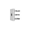 UNIVIEW ACCESORIO DE MONTAJE APTO PARA USO EN EXTERIOR COLOR BLANCO PASADOR DE CABLES (TR-UP08-A-IN)